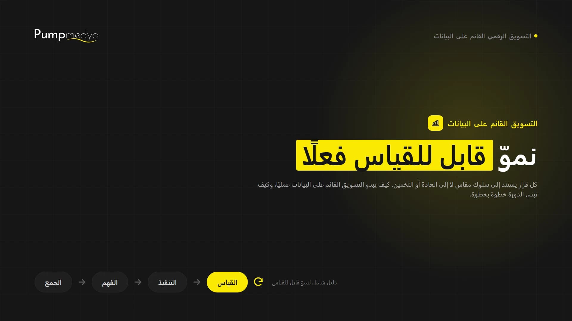 ما هو التسويق المعتمد على البيانات؟ الدليل الشامل لنمو قابل للقياس