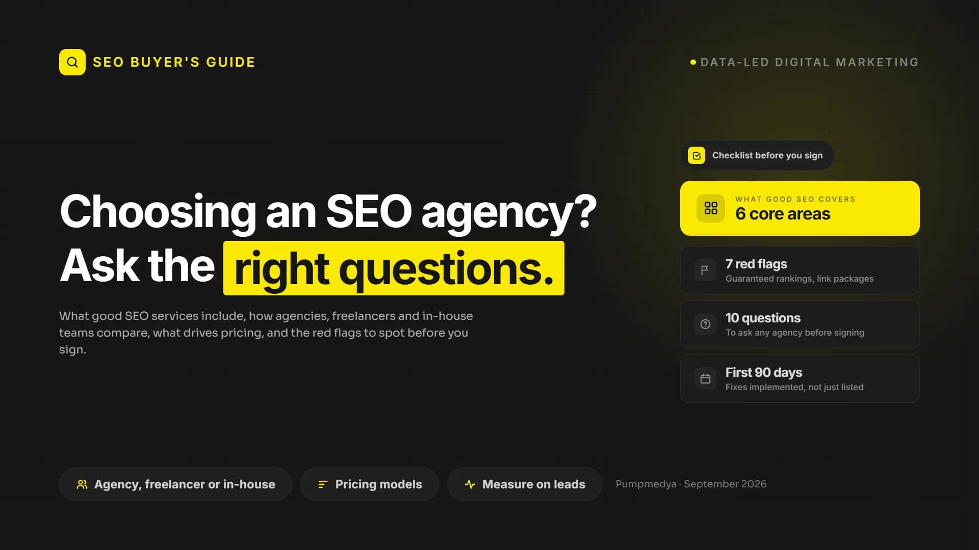 How to Choose an SEO Agency in the Age of AI: The Questions to Ask