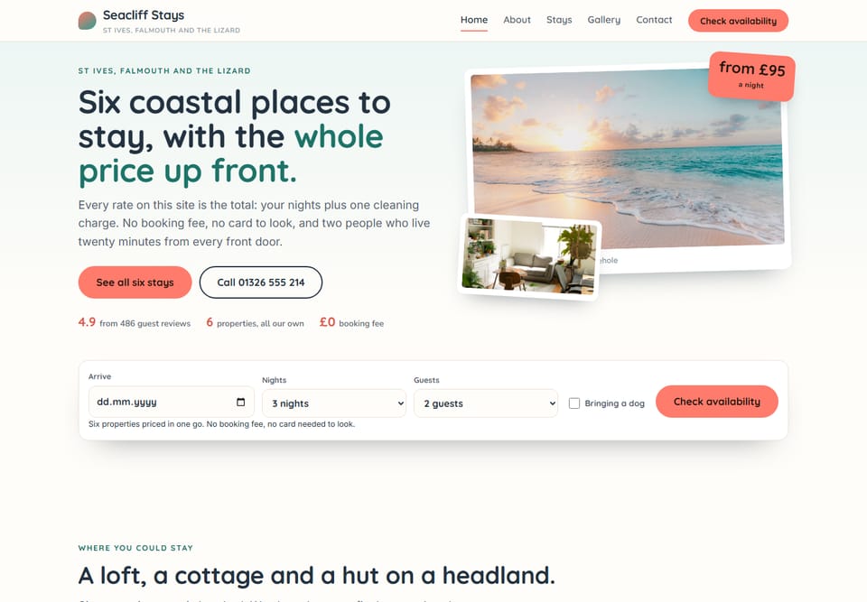 Nest look, desktop