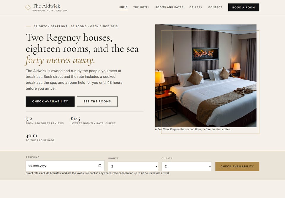 Suite look, desktop